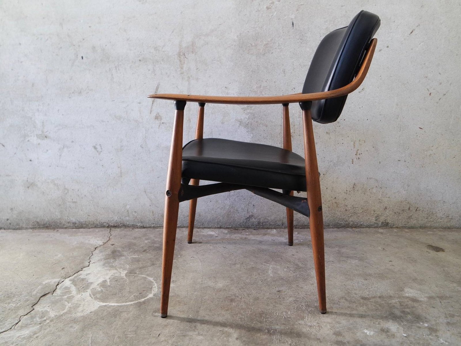 Armchair Danese Design Haga Fors 1960