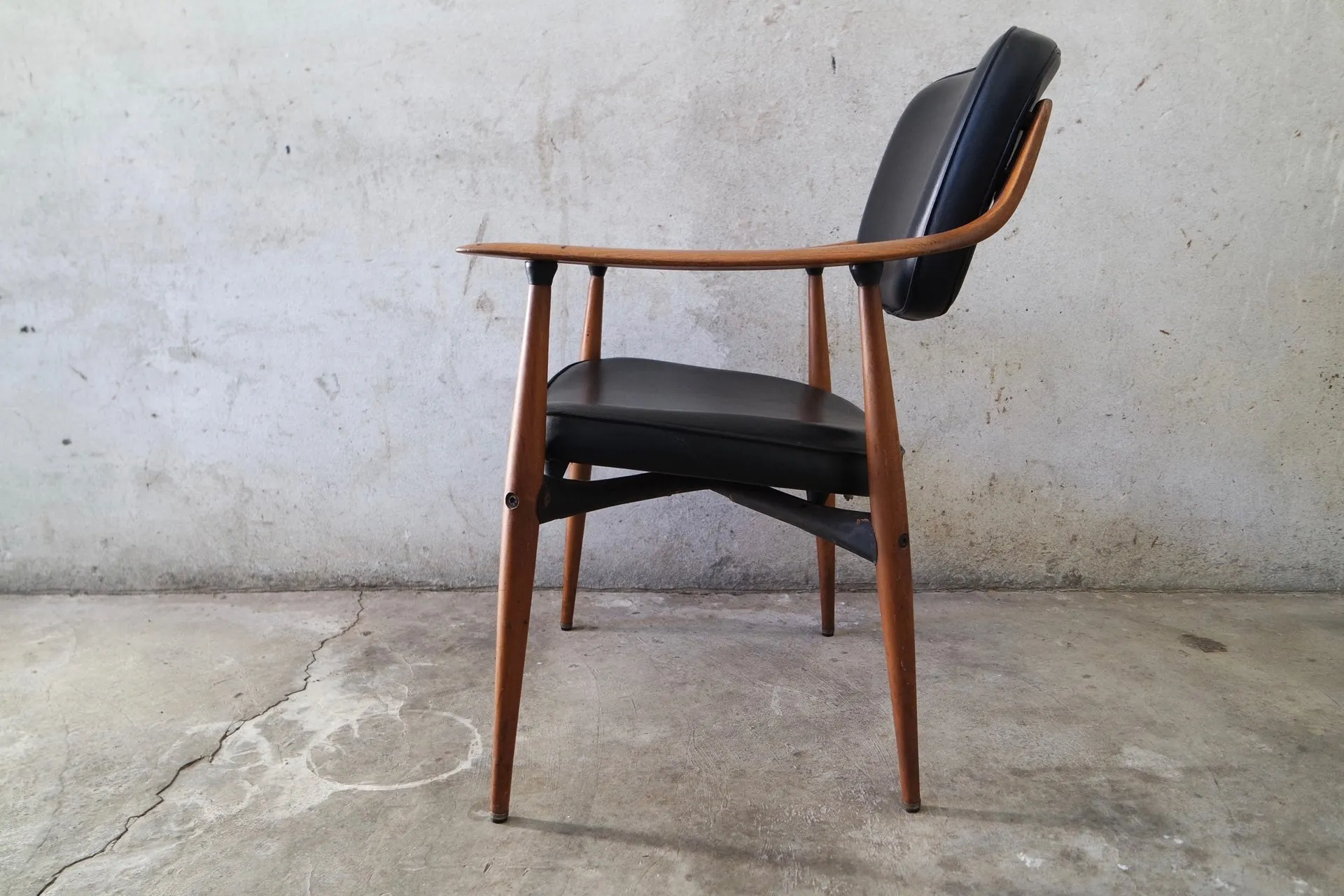 Armchair Danese Design Haga Fors 1960
