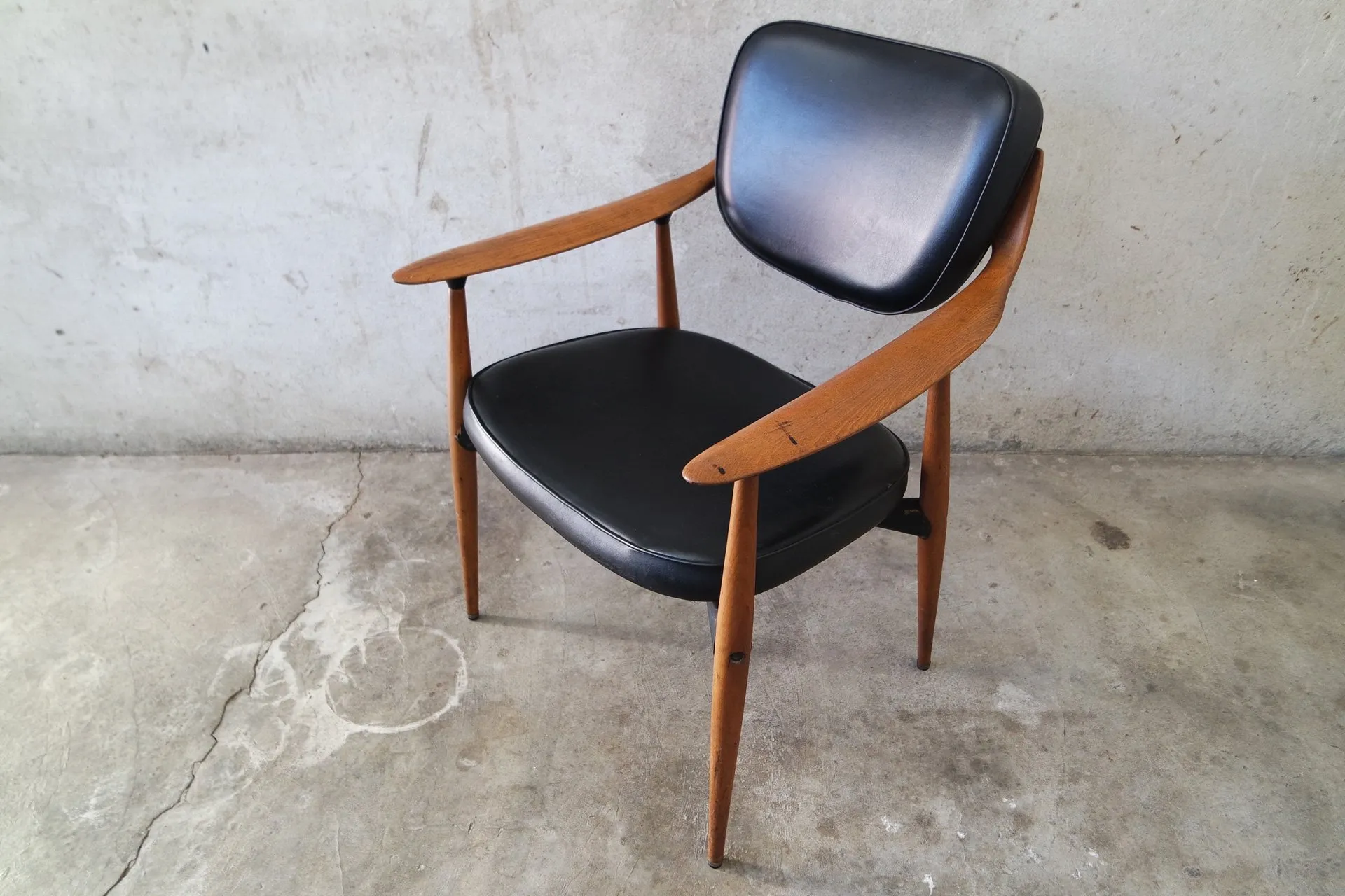 Armchair Danese Design Haga Fors 1960