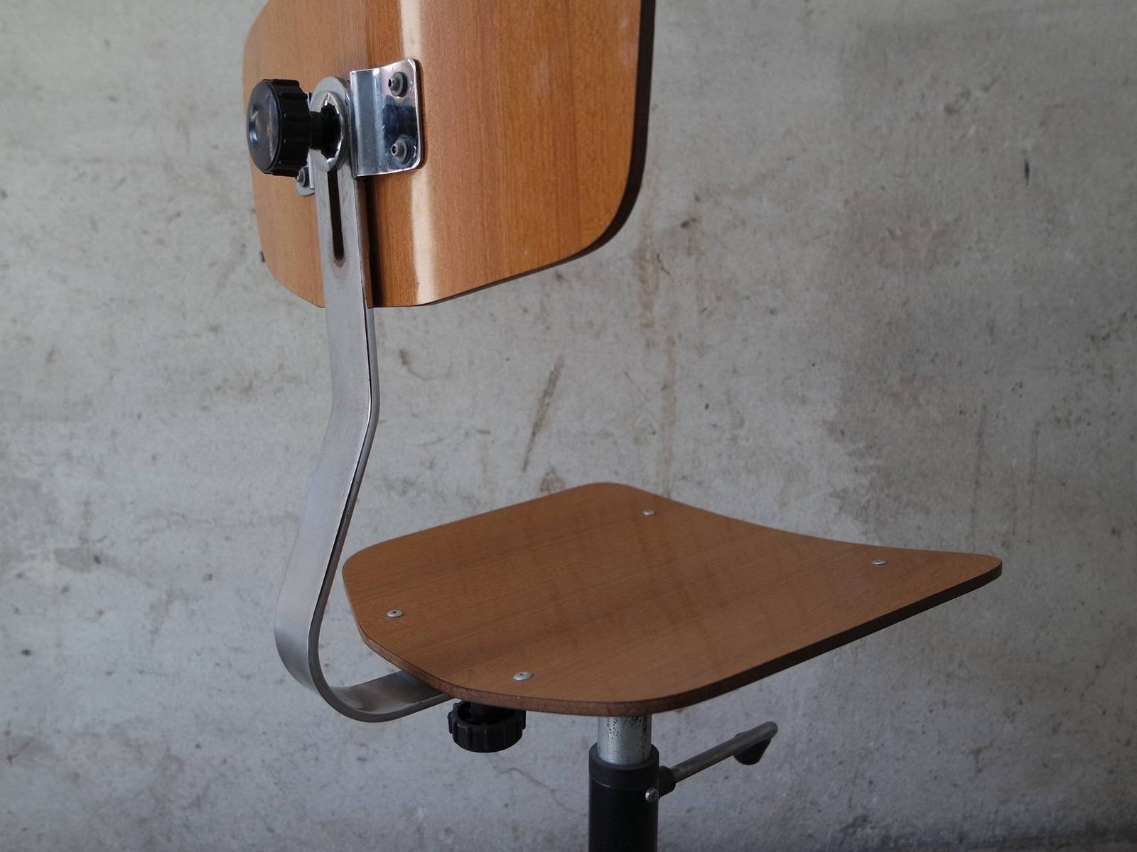 Swivel Formica Industrial Stools 1960