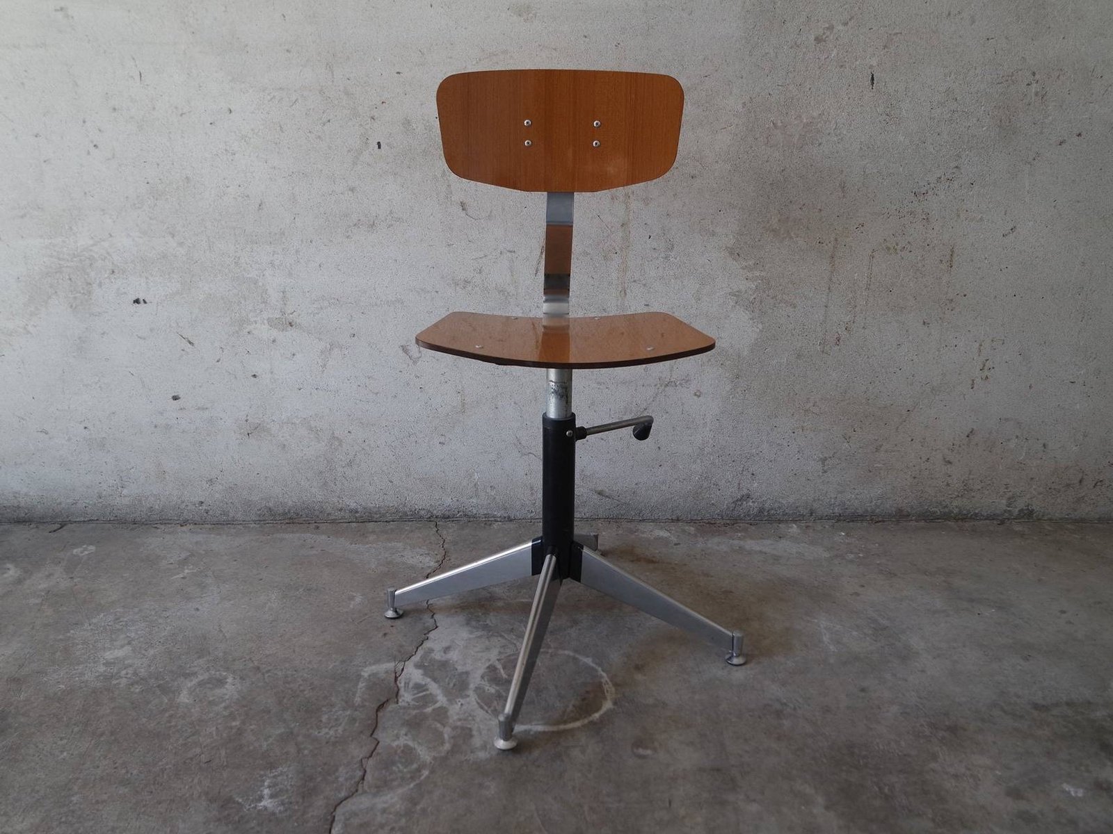 Swivel Formica Industrial Stools 1960