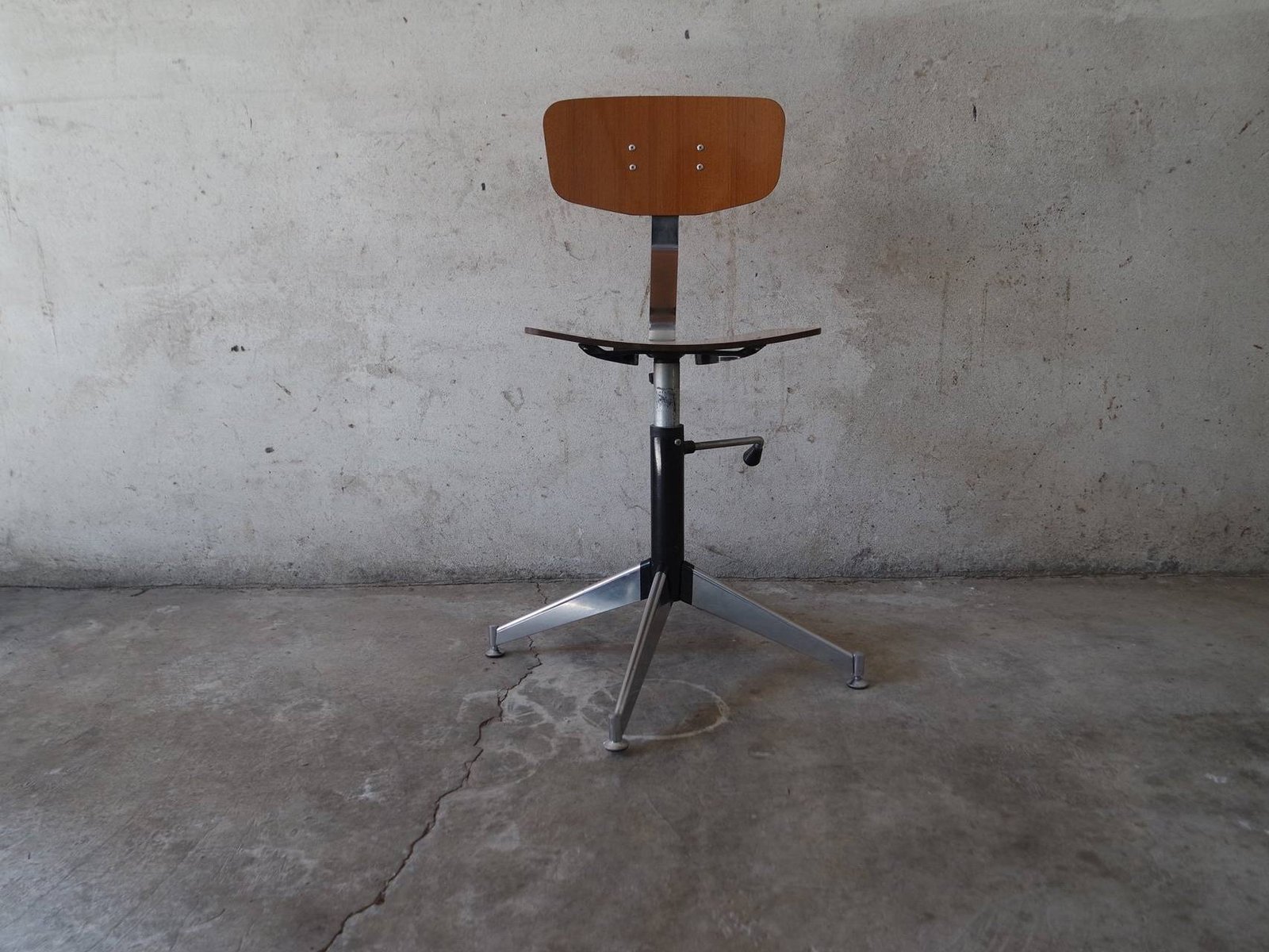 Swivel Formica Industrial Stools 1960