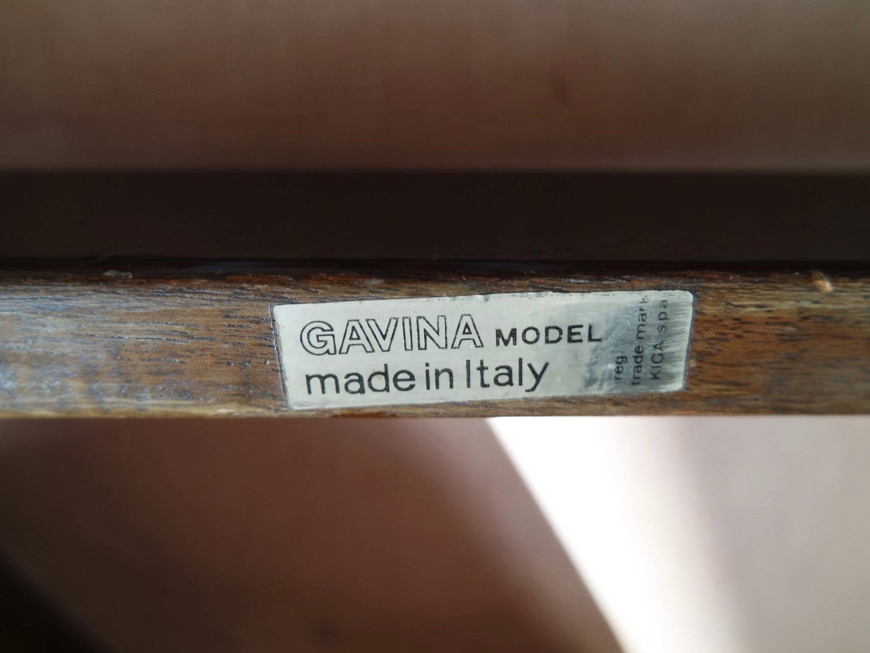 Gavina Tobia Scarpa e Emilio Mantese Pigreco 1956