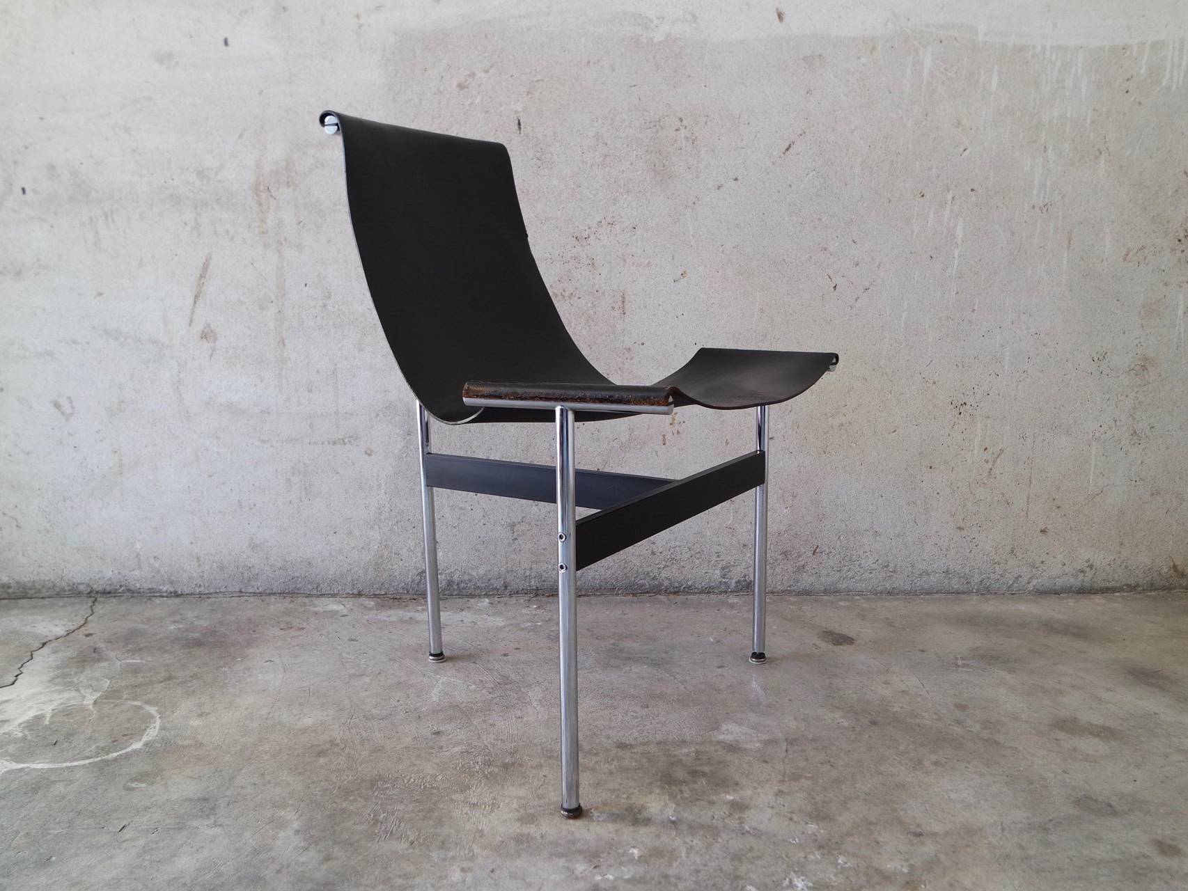 Laverne International William Katavolos Ross Littell & Douglas Kelly T Chair no. 4LC 1952