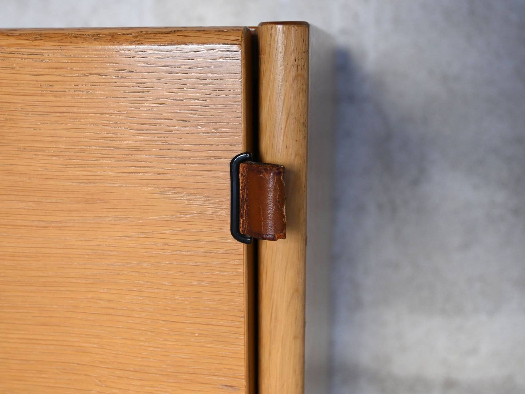 Molteni Afra Tobia Leather Monk Shoe 1973