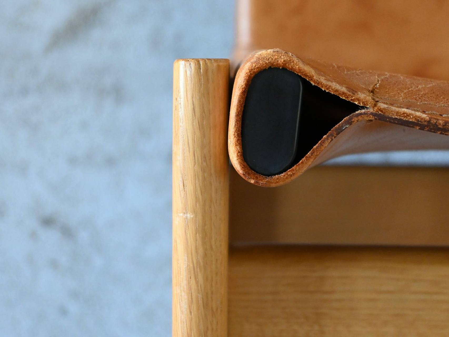 Molteni Afra Tobia Leather Monk Shoe 1973