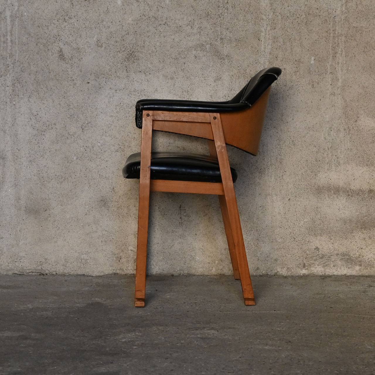 Leather Armchair 1950