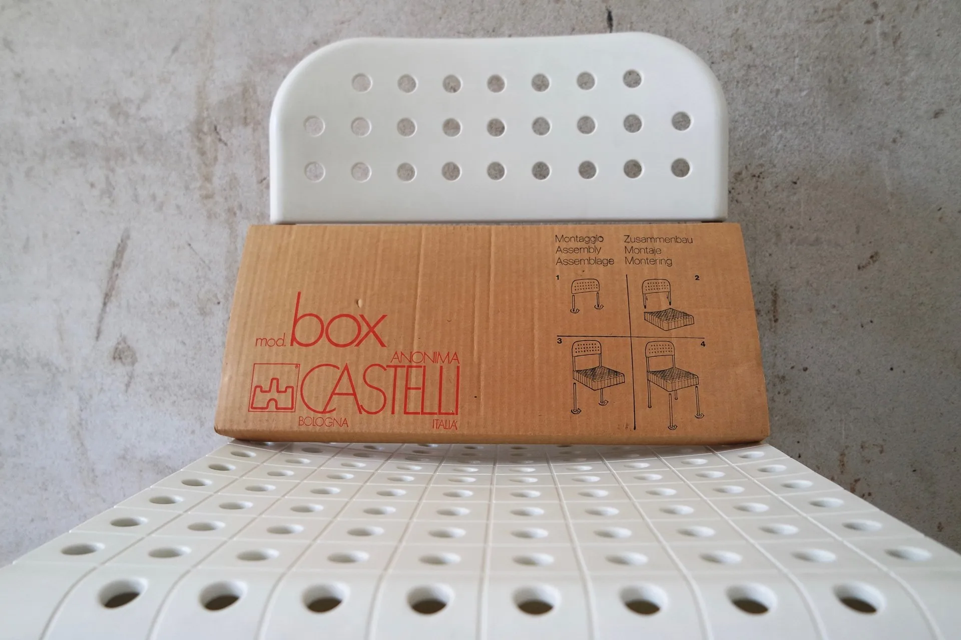 Anonima Castelli Bologna Enzo Mari Box 1976