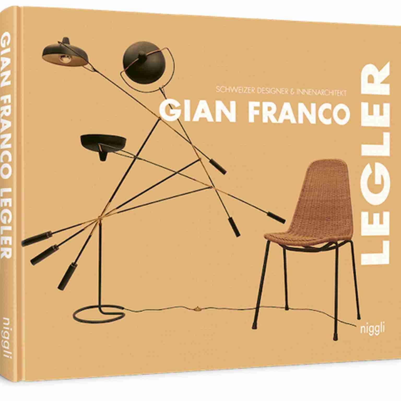 Catalog Gian Franco Legler, Schweizer Designer & Innenarchitekt, Niggli 2023