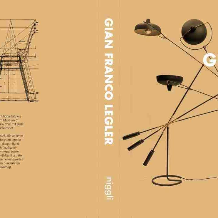 Catalog Gian Franco Legler, Schweizer Designer & Innenarchitekt, Niggli 2023