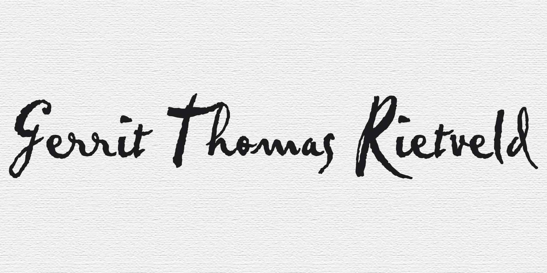 Gerrit Thomas Rietveld