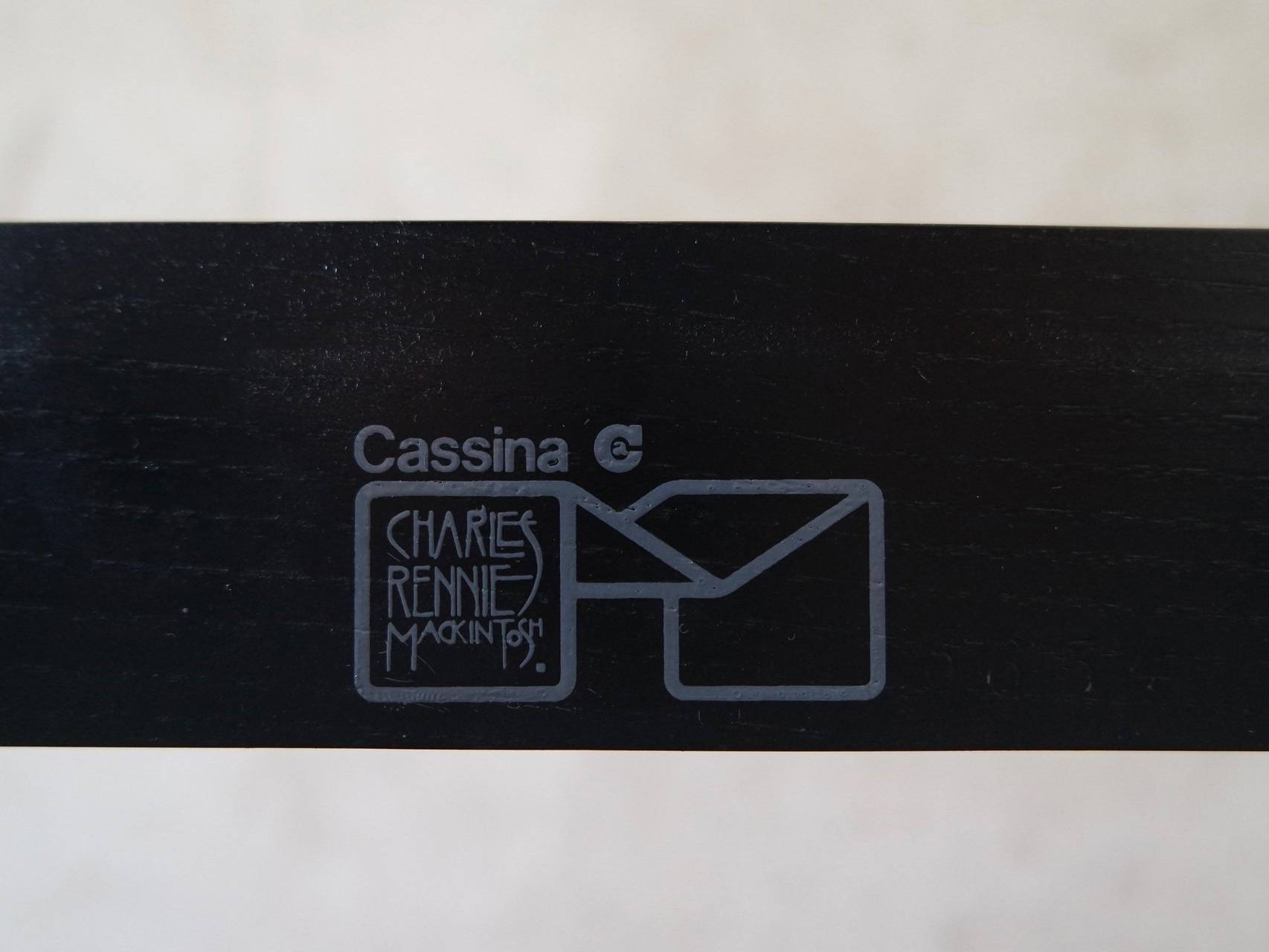 Cassina Charles Rennie Mackintosh 292 1973