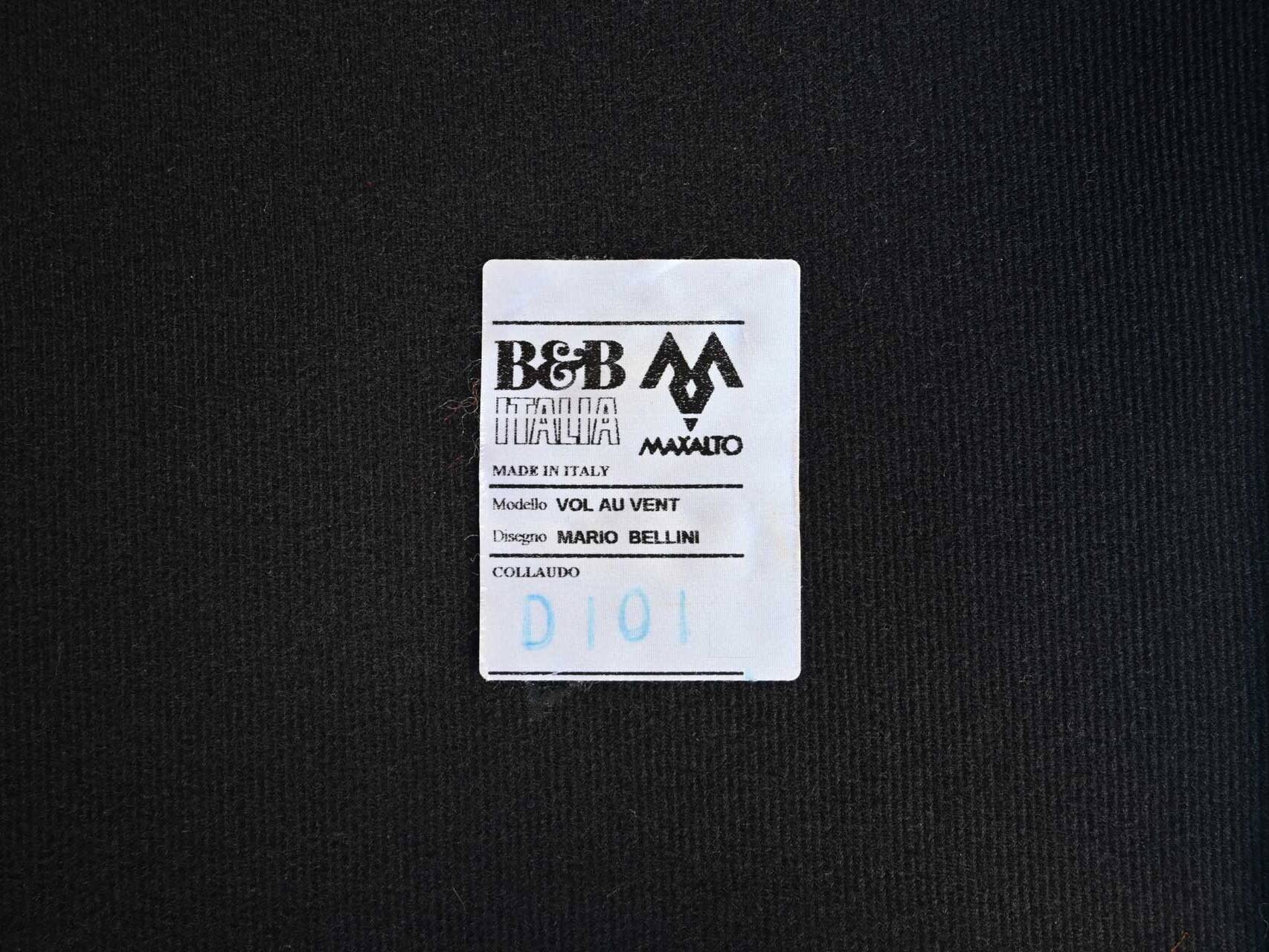 B&B Italia Mario Bellini Vol Au Vent 2001